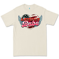 Bone American babe Premium Tee - NancyCooperArtShop