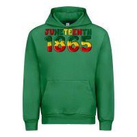 Emerald juneteenth 1865 Urban Hoodie - Artiststas