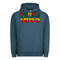 Pigment Midnight Navy juneteenth 1865 Urban Hoodie - Artiststas