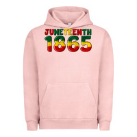 Pigment Salmon juneteenth 1865 Urban Hoodie - Artiststas