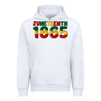 White juneteenth 1865 Urban Hoodie - Artiststas