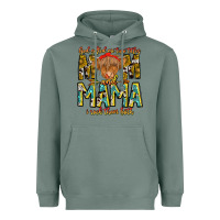 Sage God Gifted Me Two Titles And Mama i Rock Them Both Heavyweight Hoodie - CowhideDigitalArt