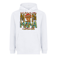 White God Gifted Me Two Titles And Mama i Rock Them Both Heavyweight Hoodie - CowhideDigitalArt
