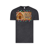 Vintage Black Let it snow Vintage Tee - Bettercallsaul
