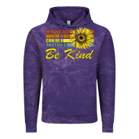 Cloud Purple In A World Where You Can Be Anything Be Kind Vintage Hoodie - Bettercallsaul