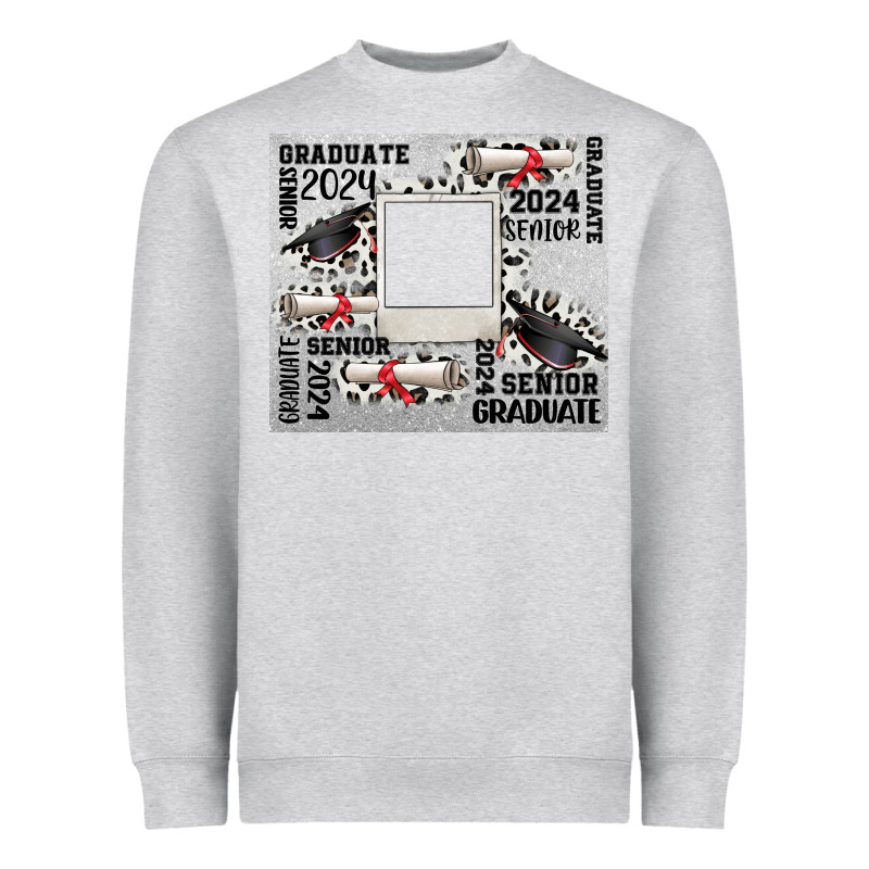 Senior 2024 Customizable Heavyweight Sweatshirt by CowGirlArtShop | Teevron