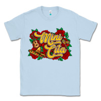 Dusty Blue Mini cita Classic Tee - RanaPortraitStore