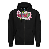 Black Mother's Day mama Zipper Hoodie - FaDigitalArtStudio
