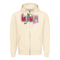 Sandshell Mother's Day mama Zipper Hoodie - FaDigitalArtStudio