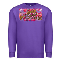 Purple Howdy Valentine Premium Sweatshirt - CowhideDigitalArt