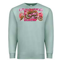 Seafoam Howdy Valentine Premium Sweatshirt - CowhideDigitalArt