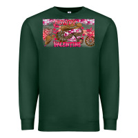 Sports Green Howdy Valentine Premium Sweatshirt - CowhideDigitalArt