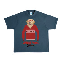Midnight Navy Christmas Labrador Urban Heavy Tee - Bettercallsaul