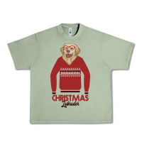 Oil Green Christmas Labrador Urban Heavy Tee - Bettercallsaul
