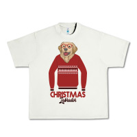 Pistachio Christmas Labrador Urban Heavy Tee - Bettercallsaul