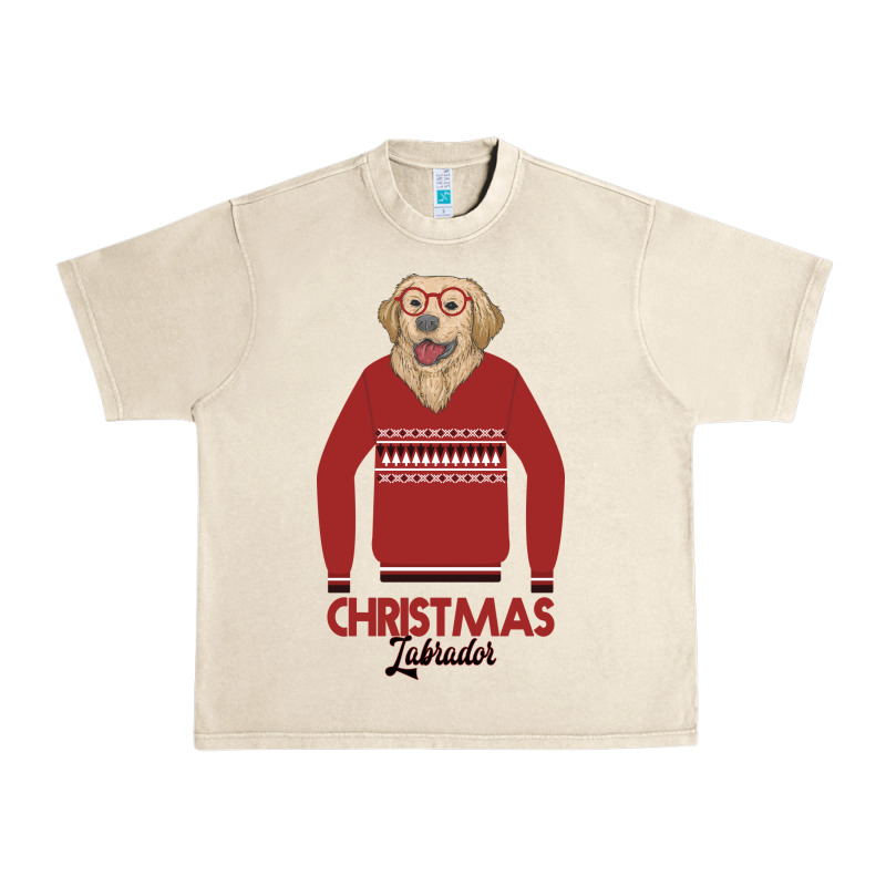 Christmas Labrador Urban Heavy Tee by Bettercallsaul | Teevron