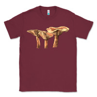 Burgundy lactarius rufus mushroom Classic Tee - LillyAllenDesigns