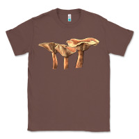 Chestnut lactarius rufus mushroom Classic Tee - LillyAllenDesigns