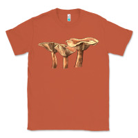 Copper lactarius rufus mushroom Classic Tee - LillyAllenDesigns