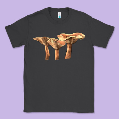 Lactarius Rufus Mushroom Classic Tee Designed By Lillyallendesigns