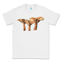 White lactarius rufus mushroom Classic Tee - LillyAllenDesigns