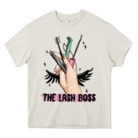 Cream the lash boss Heavy Core Tee - MaliasSmallBusiness