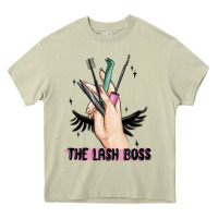 Mossy the lash boss Heavy Core Tee - MaliasSmallBusiness