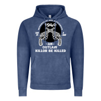 Vintage Denim Guns - When guns are outlawed I'll be outlaw Vintage Hoodie - Bettercallsaul