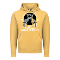 Vintage Mustard Guns - When guns are outlawed I'll be outlaw Vintage Hoodie - Bettercallsaul