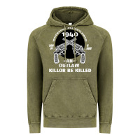 Vintage Olive Guns - When guns are outlawed I'll be outlaw Vintage Hoodie - Bettercallsaul