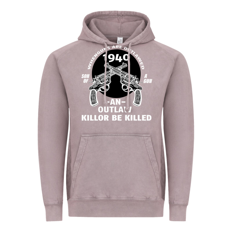 Guns - When Guns Are Outlawed I'll Be Outlaw Vintage Hoodie by Bettercallsaul | Teevron