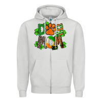 St. Patricks Dog Mom Zipper Hoodie | Teevron
