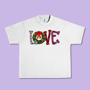 Love Christmas Urban Heavy Tee Designed By Bettercallsaul