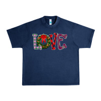 Navy Love Christmas Urban Heavy Tee - Bettercallsaul