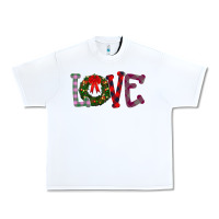 White Love Christmas Urban Heavy Tee - Bettercallsaul