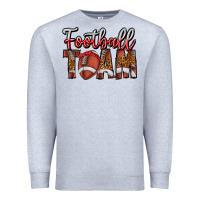 Heather Grey football team Premium Sweatshirt - CowhideDigitalArt
