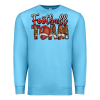 Ocean Blue football team Premium Sweatshirt - CowhideDigitalArt
