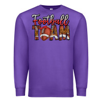 Purple football team Premium Sweatshirt - CowhideDigitalArt