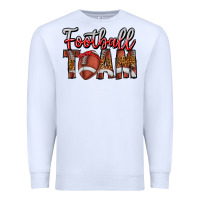 White football team Premium Sweatshirt - CowhideDigitalArt
