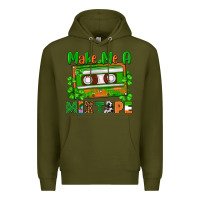 Army Green St. Patrick's Day make me a mixtape Premium Hoodie - FaDigitalArtStudio