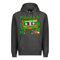 Charcoal Heather St. Patrick's Day make me a mixtape Premium Hoodie - FaDigitalArtStudio