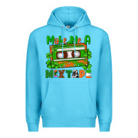 Ocean Blue St. Patrick's Day make me a mixtape Premium Hoodie - FaDigitalArtStudio
