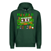 Sports Green St. Patrick's Day make me a mixtape Premium Hoodie - FaDigitalArtStudio