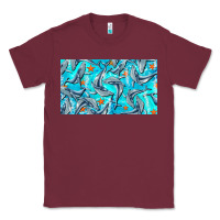 Burgundy humpback whale  cup Classic Tee - BarkalooDesign