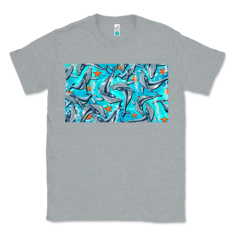Humpback Whale  Cup Classic Tee by BarkalooDesign | Teevron