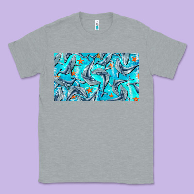 Humpback Whale  Cup Classic Tee Designed By Barkaloodesign