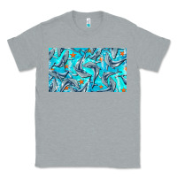 Heather Grey humpback whale  cup Classic Tee - BarkalooDesign