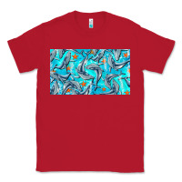 Red humpback whale  cup Classic Tee - BarkalooDesign