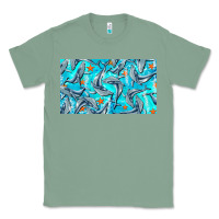 Sage humpback whale  cup Classic Tee - BarkalooDesign