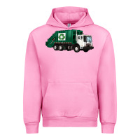 Fuchsia Pink recycle truck Urban Hoodie - Artiststas
